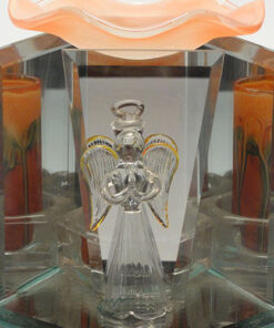 Mirror oil warmer