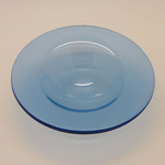 BLUE ROUND DISH