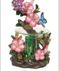 BUTTERFLIES POLY RESIN OIL BURNER