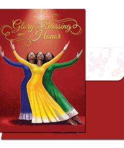 GLORY BLESSINGS AND HONOR CARD