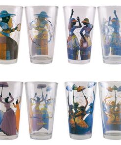 DRINKING GLASS SET 3 - DD IKE