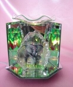 Elephant Crystal Figurine