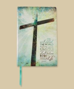Leather-Like Journal - For God So Loved the World