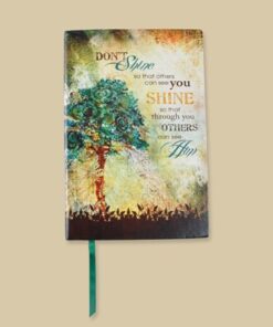 Leather-Like Journal - Shine