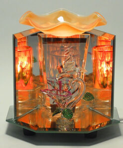 Mirror oil warmer