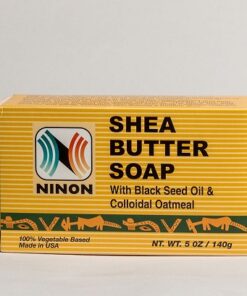 Ninon Shea Butter Soap with Black Seed Oil (5oz)