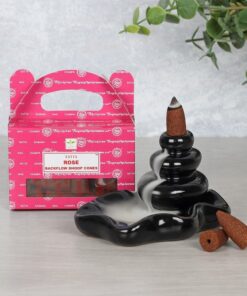 Rose Backflow Incense Cones