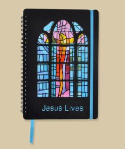 Stained Glass Journal - Jesus Lives