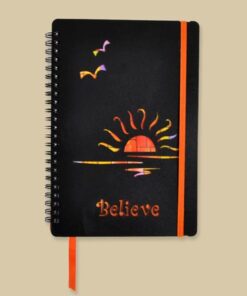Stained Glass Journal - Believe