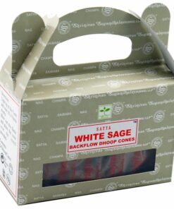 White Sage Backflow Incense Cones