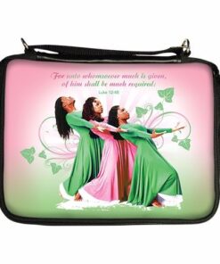 Three Ladies (Pink and Green)