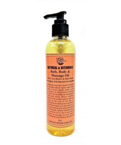OATMEAL & VITAMIN-E Bath, Body & Massage Oil