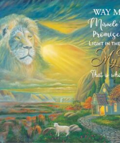 Lion Way maker Christmas Card
