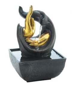 GOLDEN HANDS ACCENT TABLETOP FOUNTAIN