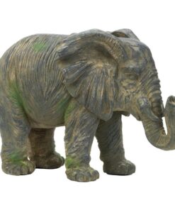 WEATHERED ELEPHANT STATUE