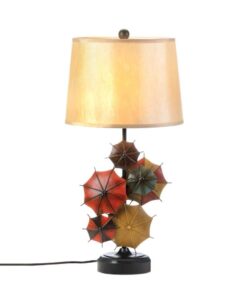 COLORFUL UMBRELLA TABLE LAMP