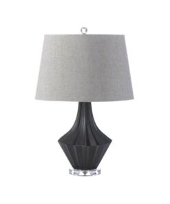 MASON BLACK AND GRAY TABLE LAMP