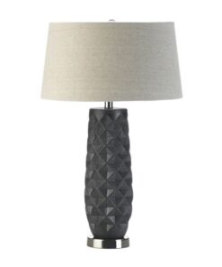 TAO CHARCOAL PRISM TABLE LAMP