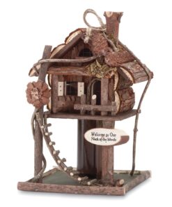 TREE HOUSE BIRD FEEDER