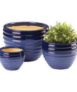 DUO BLUE TONE PLANTER TRIO