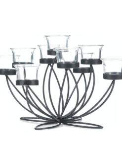 IRON BLOOM CANDLE CENTERPIECE