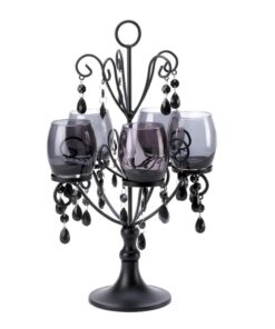 MIDNIGHT ELEGANCE CANDELABRA