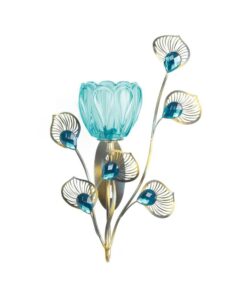 PEACOCK BLOSSOM SINGLE SCONCE