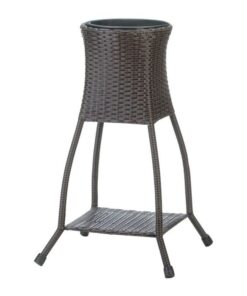 TUSCANY WICKER PLANT STAND