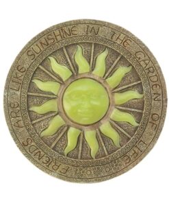 BURSTING SUN GLOWING STEPPING STONE