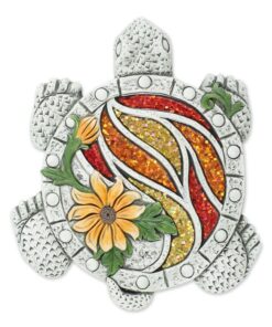 GLITTERING TURTLE STEPPING STONE