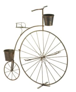 OLD-FASHIONED BICYCLE PLANT STAND