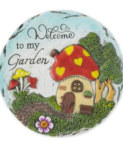 WELCOME TO MY GARDEN STEPPING STONE