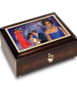MICHELLE OBAMA MUSIC BOX