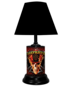 FIRE DEPARTMENT LAMP Skull