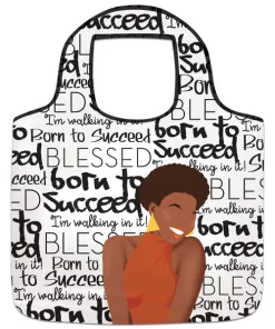 BORN TO SUCCEED REUSABLE BAG