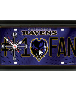 BALTIMORE RAVENS CLOCK