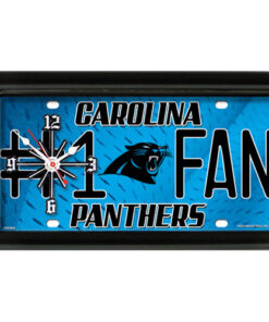 CAROLINA PANTHERS CLOCK