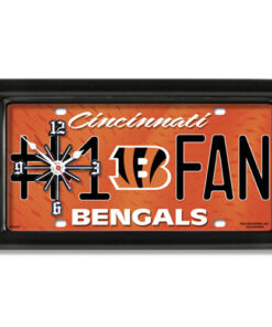 CINCINNATI BENGALS CLOCK