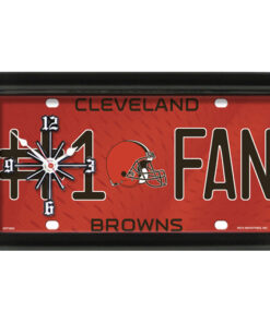 CLEVELAND BROWNS CLOCK