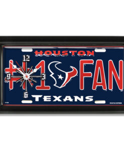 HOUSTON TEXANS CLOCK