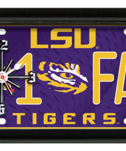 LOUISIANA STATE TIGERS CLOCK
