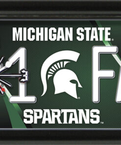 MICHIGAN STATE SPARTANS CLOCK