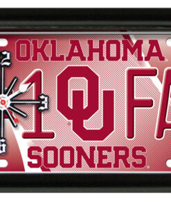 OKLAHOMA SOONERS CLOCK