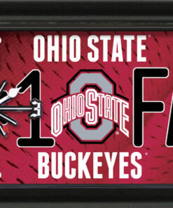 OHIO STATE BUCKEYES CLOCK