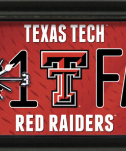 TEXAS TECH RED RAIDERS CLOCK