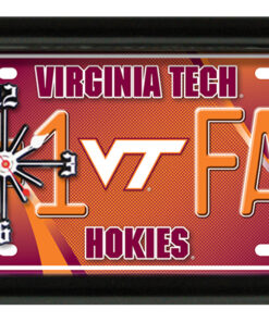 VIRGINIA TECH HOKIES CLOCK