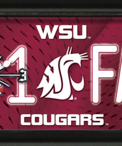 WASHINGTON STATE COUGARS CLOCK