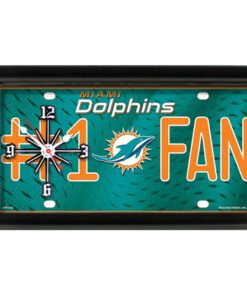 MIAMI DOLPHINS CLOCK