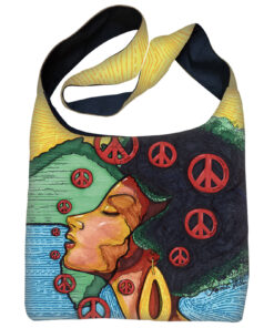 PEACE OF AFRICA HIPPIE BAG