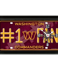 WASHINGTON COMMANDERS CLOCK